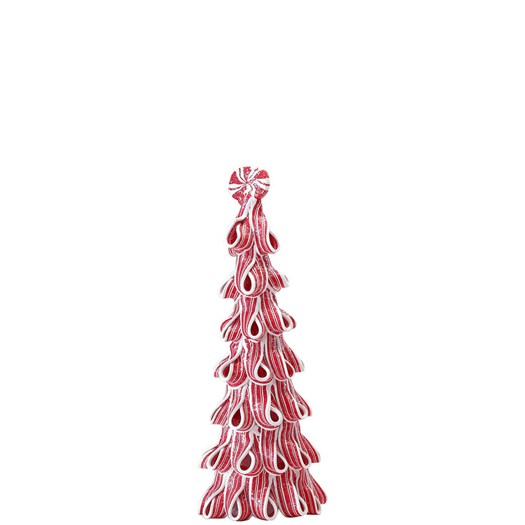 Коледна настолна елха (PVC материал; Марка Zhongshan Emma; IP разрешение: Не; Използване: Орнаменти; Категория: Коледно дърво)