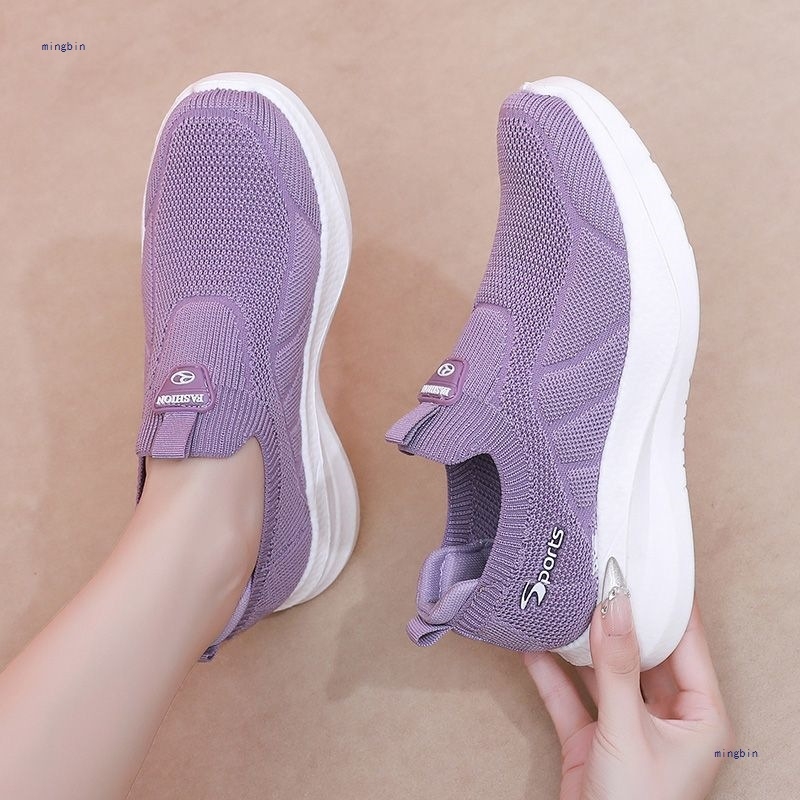 Dámske sieťované topánky na prechádzky, špičatý nos, jeseň