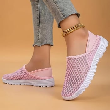Slip-On cipő - Sportos stílus; Felsőrész: Xishi Velvet; Talp: Hemp Woven; Lapos talp; Nyár