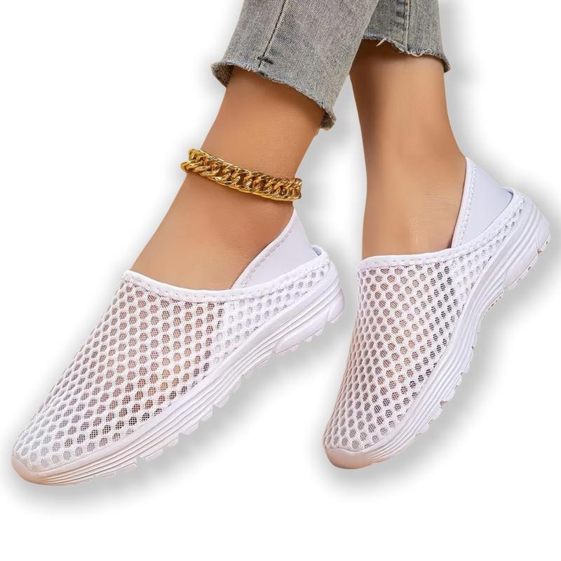 Slip-On cipő - Sportos stílus; Felsőrész: Xishi Velvet; Talp: Hemp Woven; Lapos talp; Nyár