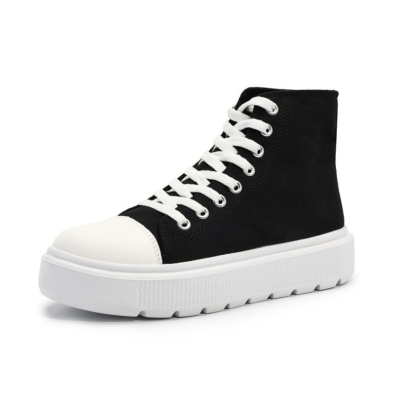 Női baseball cipő EVA felsőrész, bőr toe cap, EVA talp, slip-on dizájn, ultra magas sarkú (>8 cm)