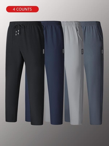 Мъжки ежедневни панталони, акрилна тъкан, екстра-плътна (501-600 г/м²), топли, модел zk1731004870884496043