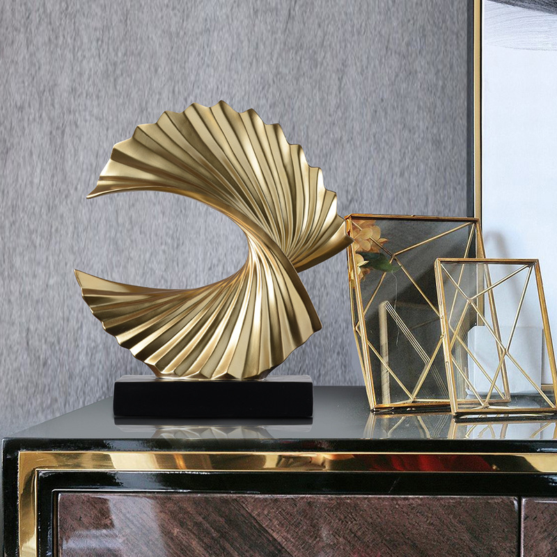 Figúrka bohatstva, živica, ľahký luxus, ručne maľovaná, nie je prispôsobiteľná pre vinový kabinet a domáce kancelárie