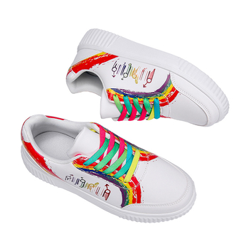 Dad Shoes - Uniszex hétköznapi sneaker (kerek orr, felsőrész szintetikus bőr, csíkos mintázat, 3-5 cm-es középső sarok)