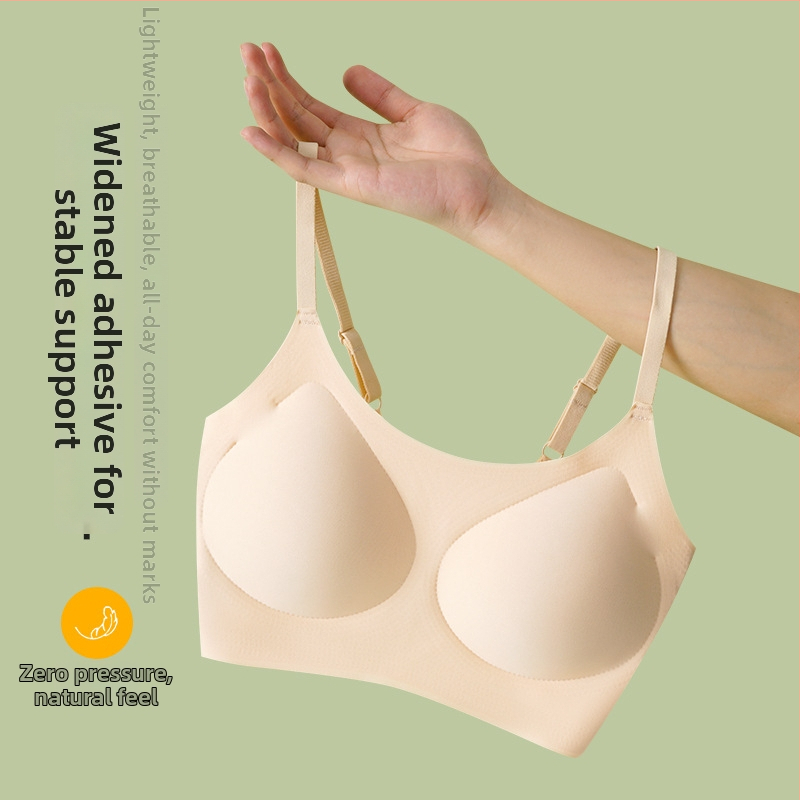 Bešhairinių liemenėlė su 3/4 puodeliais, ploni formuoti puodeliai iš putų, pagrindinis audinys nailonas, įdėklas spandeksas, fiksuotos dvigubos petnešos, nugaros parama, kvėpuojanti