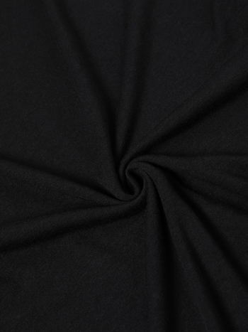 Tricou damă cu citat inspirațional, croială lejeră, guler rotund, mâneci scurte, bumbac tricotat, imprimeu cu litere