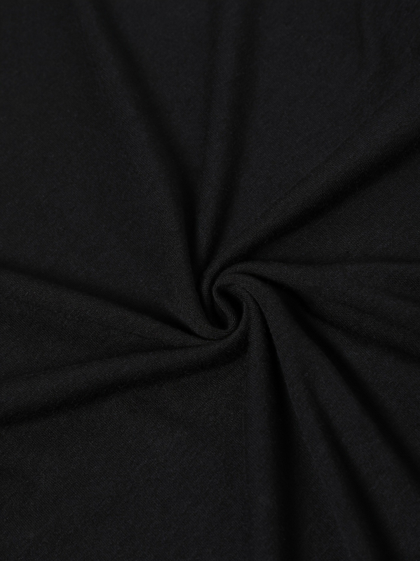 Tricou damă cu citat inspirațional, croială lejeră, guler rotund, mâneci scurte, bumbac tricotat, imprimeu cu litere