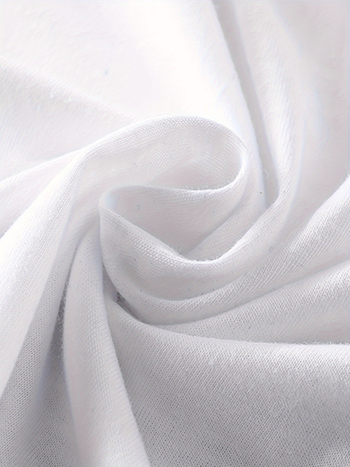 Tricou din bumbac cu grafica alfabetului deprinderilor de coping, guler rotund, mâneci scurte, ștanțare la cald