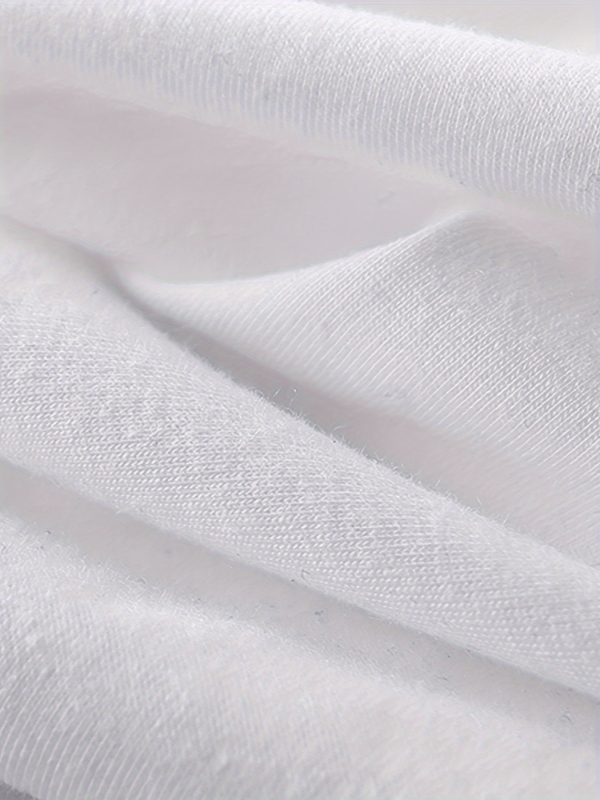 Tricou din bumbac cu grafica alfabetului deprinderilor de coping, guler rotund, mâneci scurte, ștanțare la cald