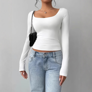 Cămașă în stil Euro-American street-trendy, material Tencel Blend, conținut principal 90–95%, mâneci lungi.