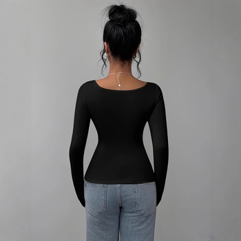 Cămașă în stil Euro-American street-trendy, material Tencel Blend, conținut principal 90–95%, mâneci lungi.