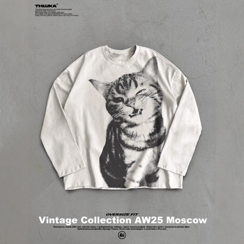 Унисекс худи с цип отпред и принт, полиестер-спандексова смес, качулка, свободен крой, есен 2025