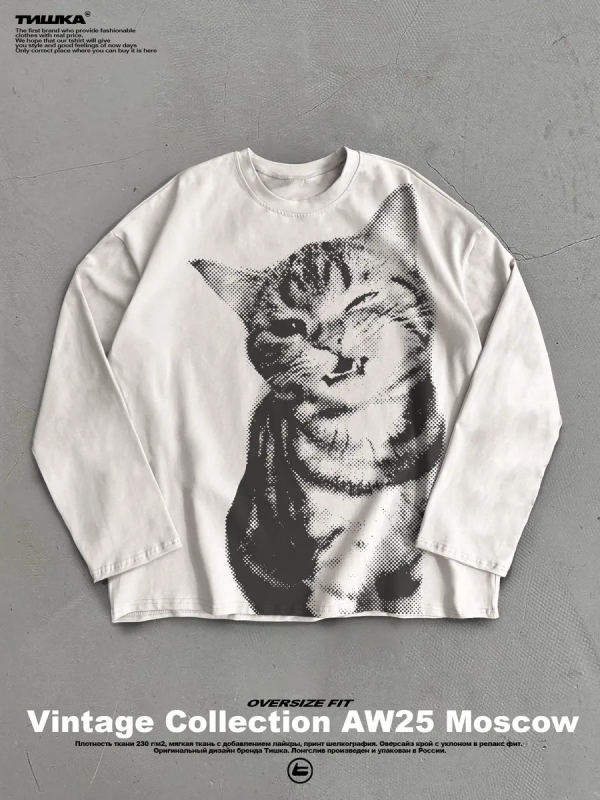 Унисекс худи с цип отпред и принт, полиестер-спандексова смес, качулка, свободен крой, есен 2025