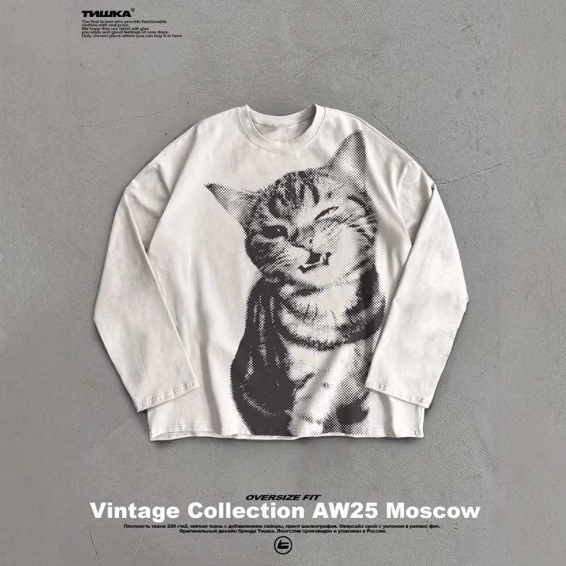 Унисекс худи с цип отпред и принт, полиестер-спандексова смес, качулка, свободен крой, есен 2025