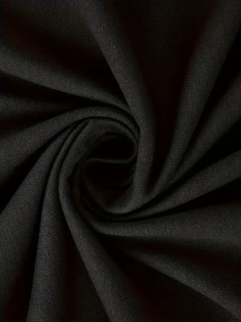 Tricou din bumbac, imprimare Hands Off Protest, mâneci scurte, guler rotund, croială dreaptă