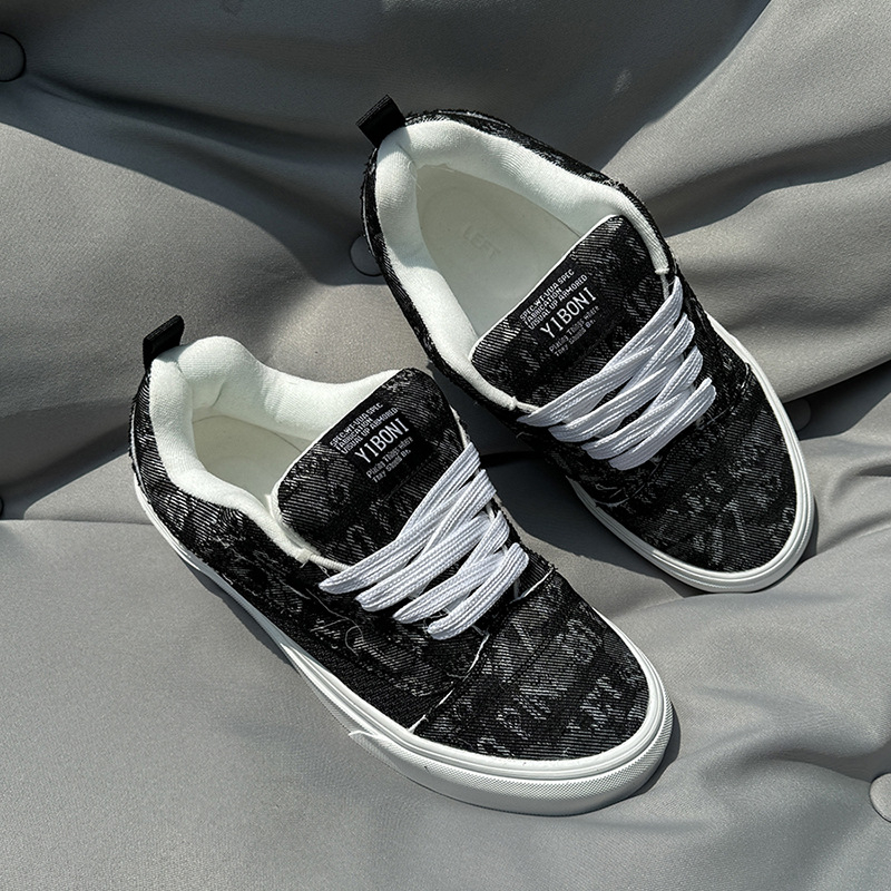 Unisex tenisky z plátna, nízke, s guľatým nosom, EVA stielka, gumová podrážka, šnúrky