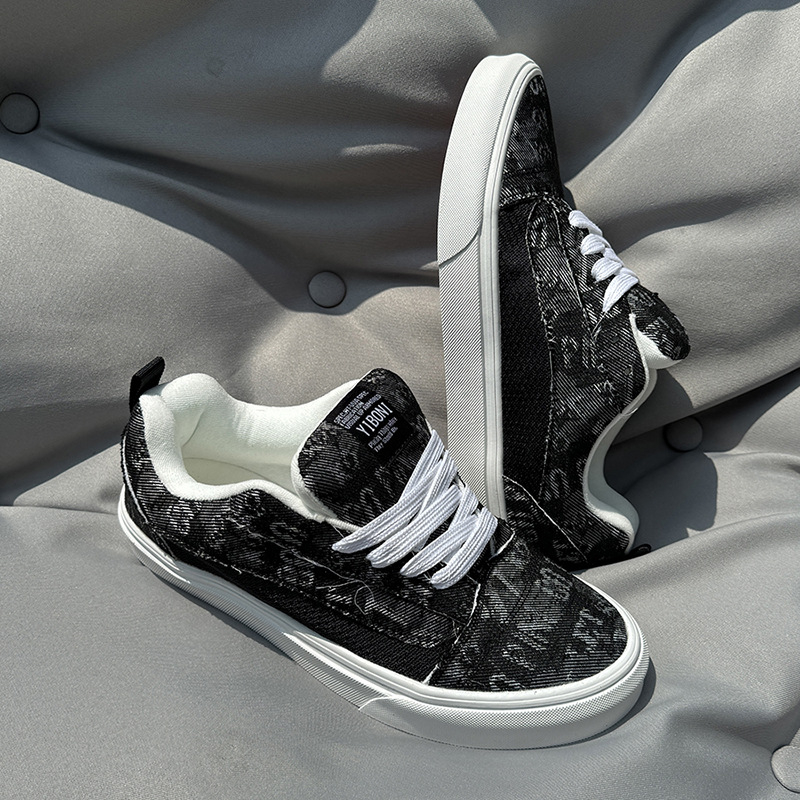 Unisex tenisky z plátna, nízke, s guľatým nosom, EVA stielka, gumová podrážka, šnúrky