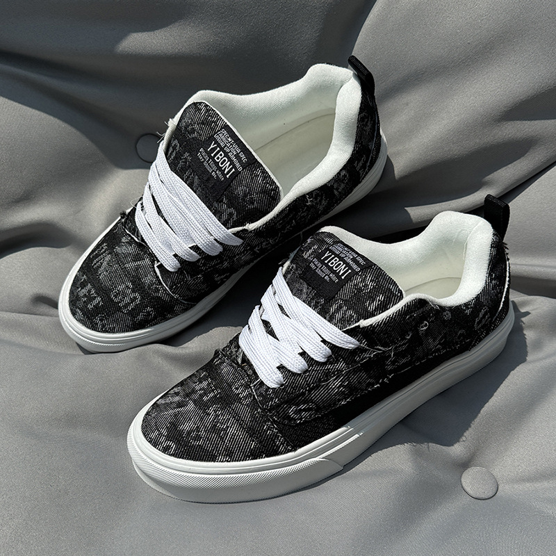 Unisex tenisky z plátna, nízke, s guľatým nosom, EVA stielka, gumová podrážka, šnúrky