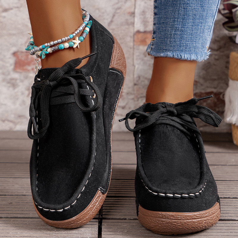 Pantofi sport casual unisex slip-on, vârf rotund, partea superioară PU, căptușeală PU, talpă din cauciuc