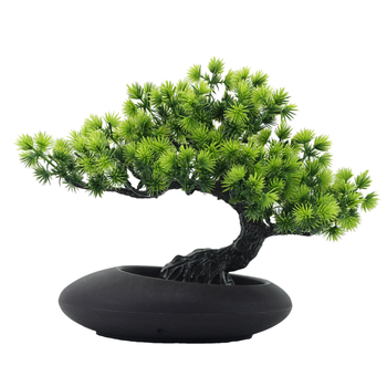 Plastový dekoratívny strom Welcome Pine — Mingyi 156, vstrekované spracovanie, určený na ozdobu, stolovú dekoráciu a rekvizitu na fotografiu.