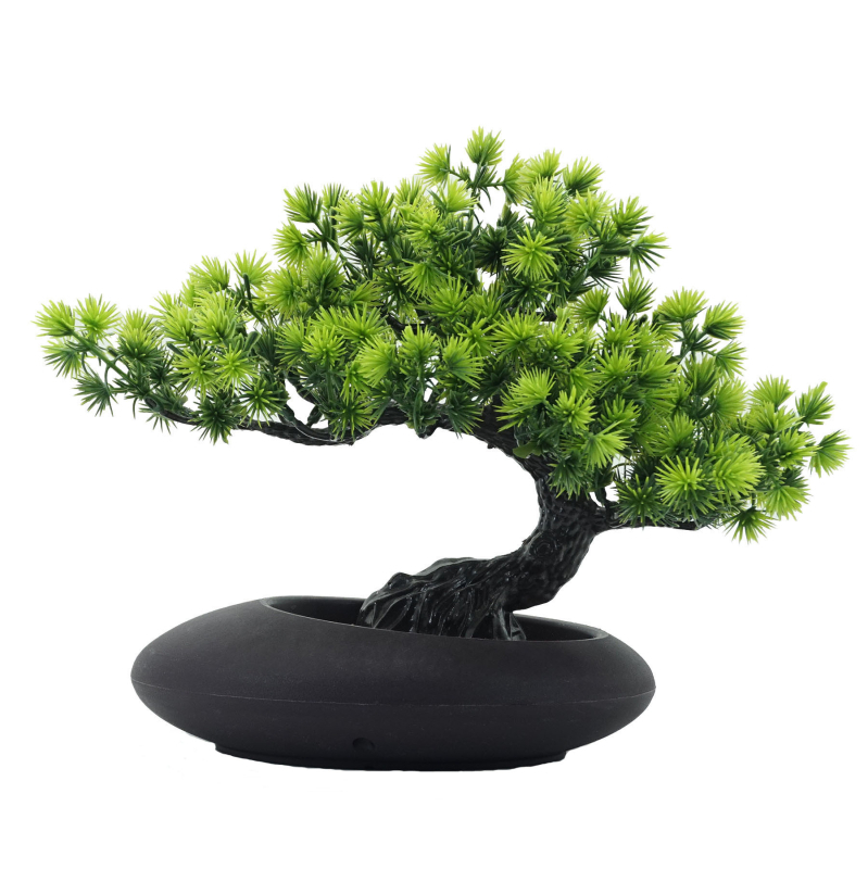 Plastový dekoratívny strom Welcome Pine — Mingyi 156, vstrekované spracovanie, určený na ozdobu, stolovú dekoráciu a rekvizitu na fotografiu.