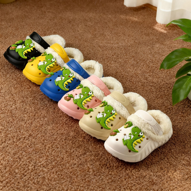 Laste slip-on kingad avadega, fleece vooder, paks tald, kõrgendatud kõrgus, tüdrukutele