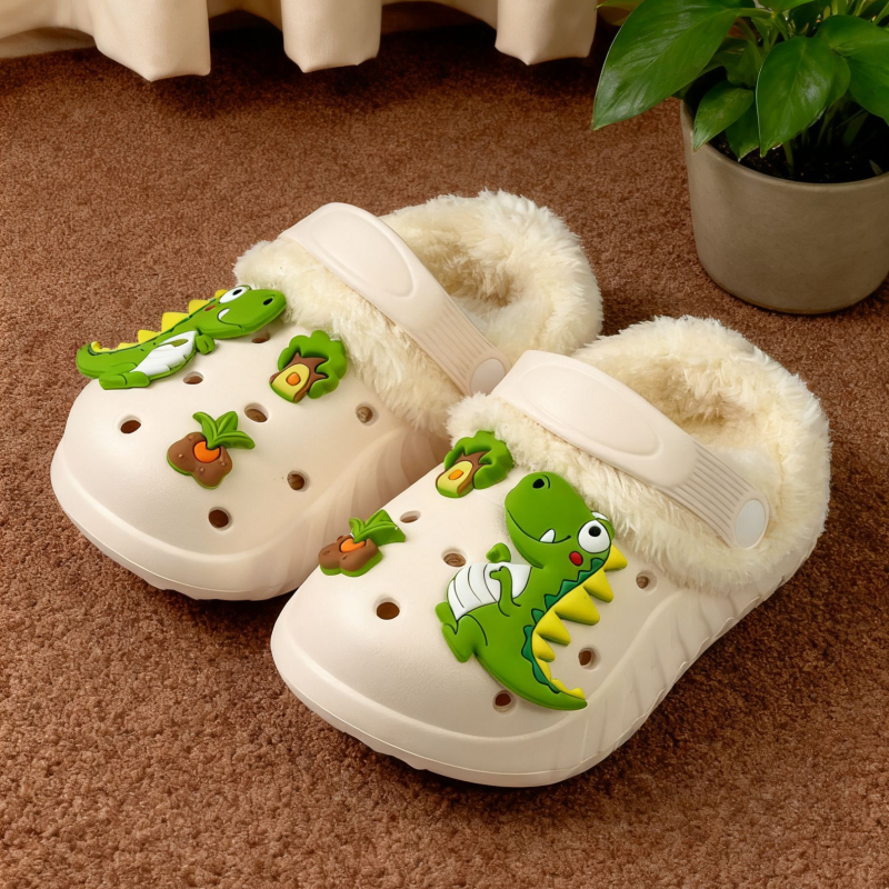 Laste slip-on kingad avadega, fleece vooder, paks tald, kõrgendatud kõrgus, tüdrukutele