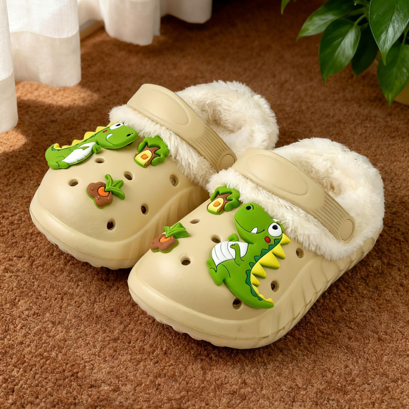 Laste slip-on kingad avadega, fleece vooder, paks tald, kõrgendatud kõrgus, tüdrukutele