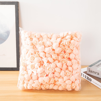 Maokai Večná ruža – Mini PE penyová umelá ruža pre DIY čelenku a veniec; MOQ 2 balenia; 500 kvetov na balenie