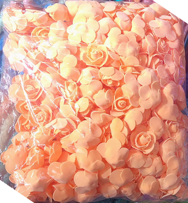 Maokai Večná ruža – Mini PE penyová umelá ruža pre DIY čelenku a veniec; MOQ 2 balenia; 500 kvetov na balenie