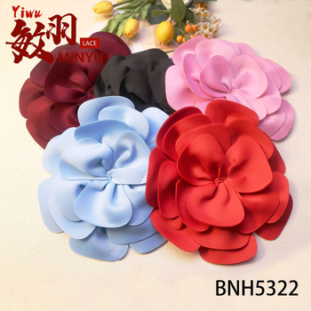 Minyu DIY kvety nášivky na odevy – polyesterové doplnky pre odevy