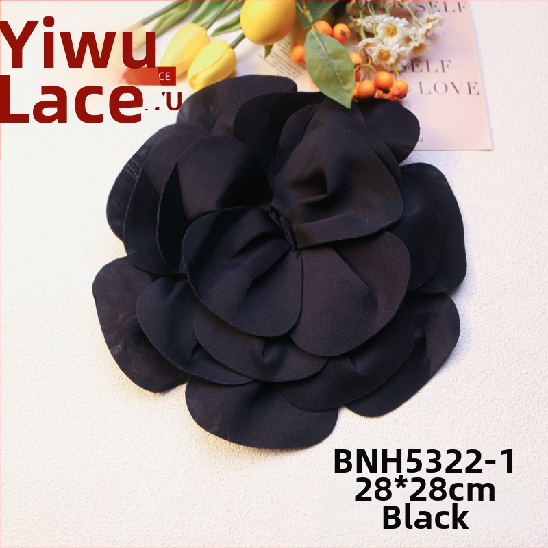 Minyu DIY kvety nášivky na odevy – polyesterové doplnky pre odevy