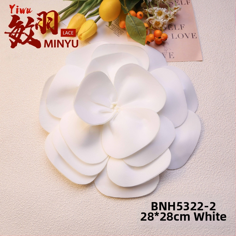 Minyu DIY kvety nášivky na odevy – polyesterové doplnky pre odevy