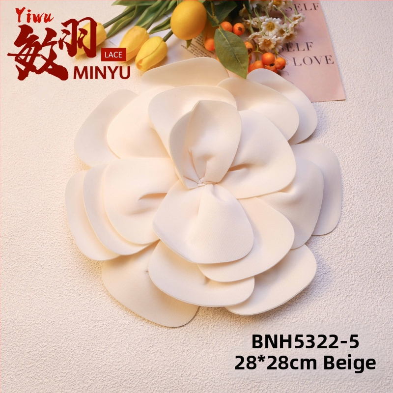 Minyu DIY kvety nášivky na odevy – polyesterové doplnky pre odevy