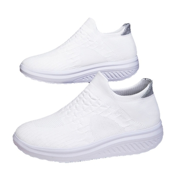 Ženske tenisice: prozračni mrežasti gornji dio, okrugli vrh, slip-on, EVA potplat