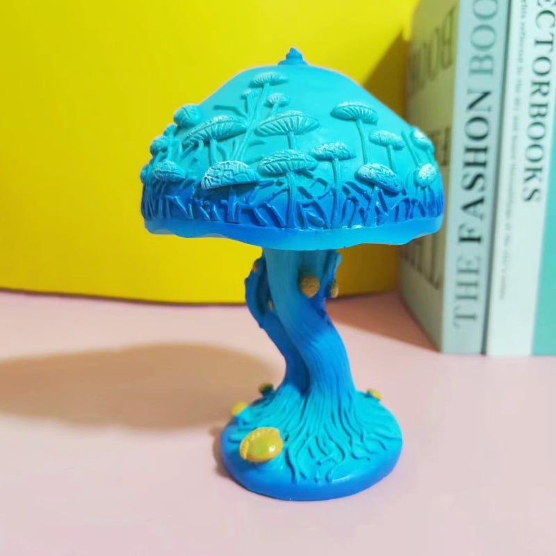 Mo Tian настолна лампа от серията Stained Glass Plant – смола, готова за подарък