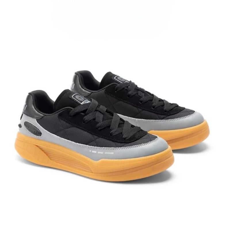 Unisex letné tenisky - vrchný materiál mikrovlákna, farebný blok, gumová podrážka, šnúrky, sieťovaná podšívka