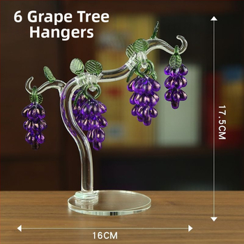 Krištáľový sklenený stojan na telefón, ozdoba – model LSSJBJ478, Jiang Shisheng, moderný minimalistický štýl