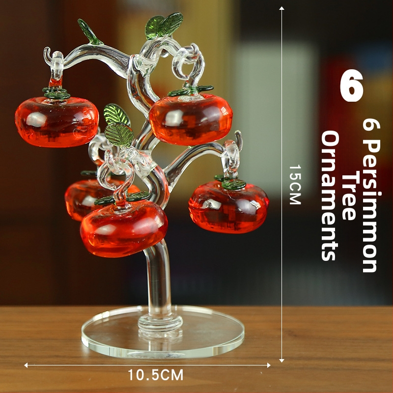 Krištáľový sklenený stojan na telefón, ozdoba – model LSSJBJ478, Jiang Shisheng, moderný minimalistický štýl