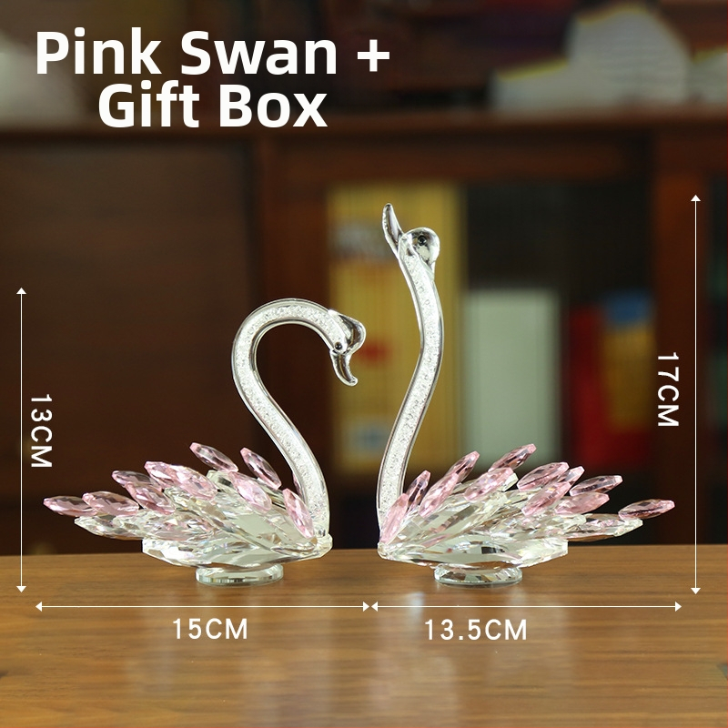 Krištáľový sklenený stojan na telefón, ozdoba – model LSSJBJ478, Jiang Shisheng, moderný minimalistický štýl