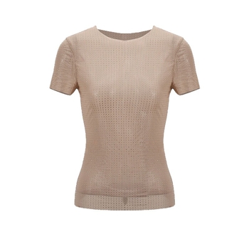 Majica od poliestera, okrugli izrez, kratki rukavi, slim fit, street hipster stil