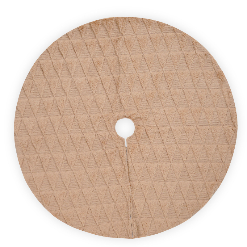 Plyšová vianočná sukňa na stromček, nordický štýl, Rongtai – darček pripravený, vianočná dekorácia