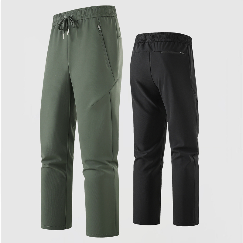 Férfi softshell nadrág fleece béléses, szél- és vízálló téli túrákhoz és hegymászáshoz, több zsebbel