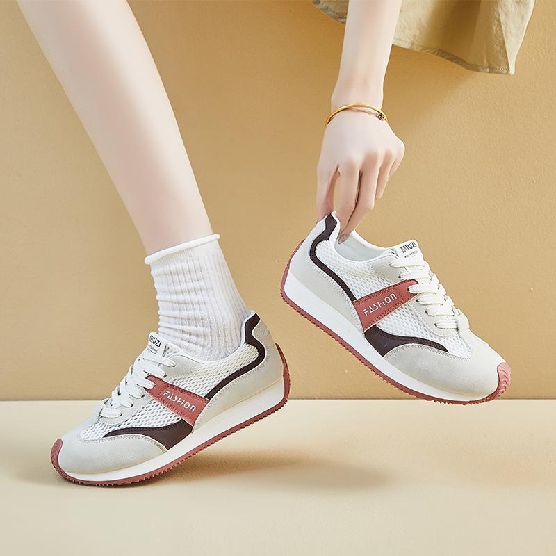 Baseball cipő – Flyknit felsőrész, bőr toe cap, Slip-on, magas sarka (>8 cm), magas szár 3–7 cm