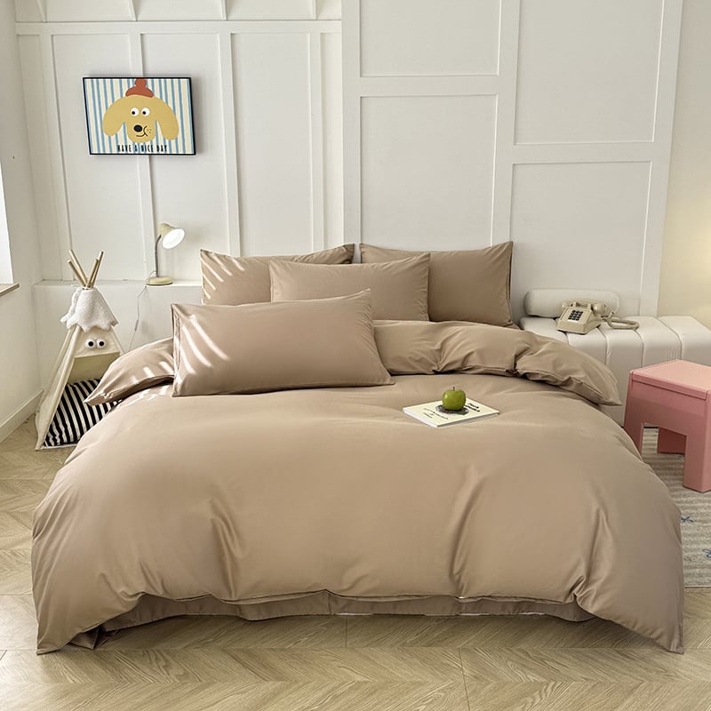 Σετ καλύμματος παπλώματος, ιαπωνικού στυλ, 100% βαμβάκι, ύφανση twill, reactive εκτύπωση, σχέδιο φυτών και λουλουδιών