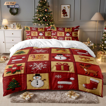 Háromrészes ágyneműkészlet: paplanhuzat és két párnahuzat, digitális nyomtatás, kémiai rostból készült anyag, 90 g/m², testreszabható