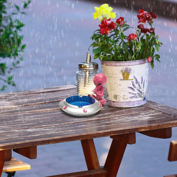 Scrumieră din rășină în formă de farfurie zburătoare – accesoriu decorativ reutilizabil pentru fumat, potrivit ca dar pentru nunți, zile de naștere și festivaluri, set de 30 de bucăți