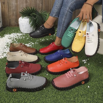 Uniszex lapos cipő kerek orral, PU felsőrész, gumírozott talp, elasztikus pánttal