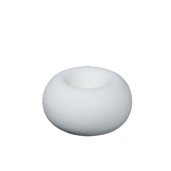 Keramický svietnik, moderný minimalistický štýl, kruhový tvar, balené v papierovej krabici