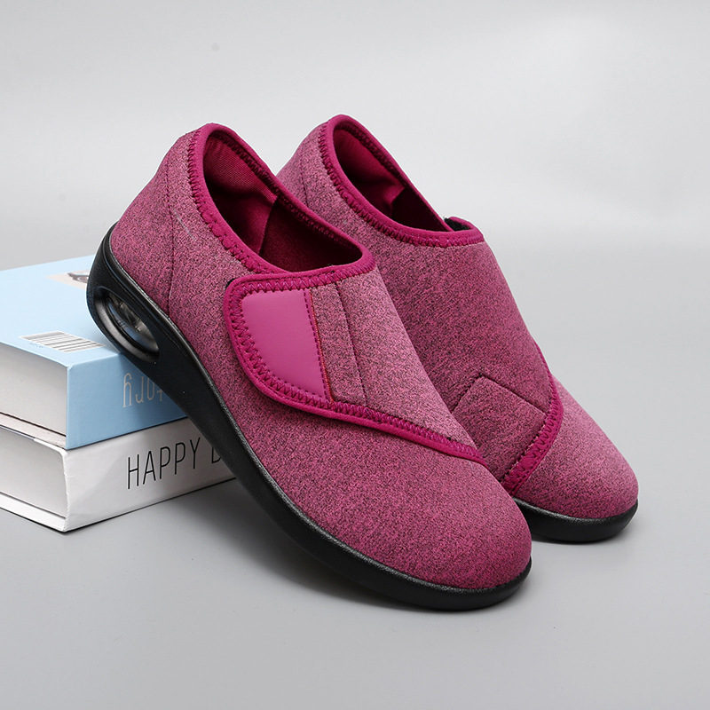 Unisex sieťové tenisky na chôdzu so zapínaním na suchý zips, leto, okrúhla špička